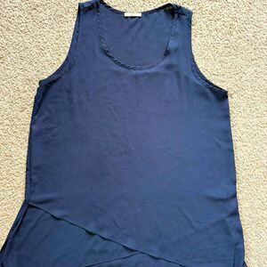 Pleione Women's Blue and Navy Vest